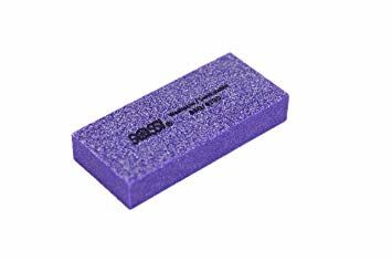 SASSI USA 2-Way Mini Emery Block Purple Пилка для ногтей - высококачественные, моющаяся 60/100